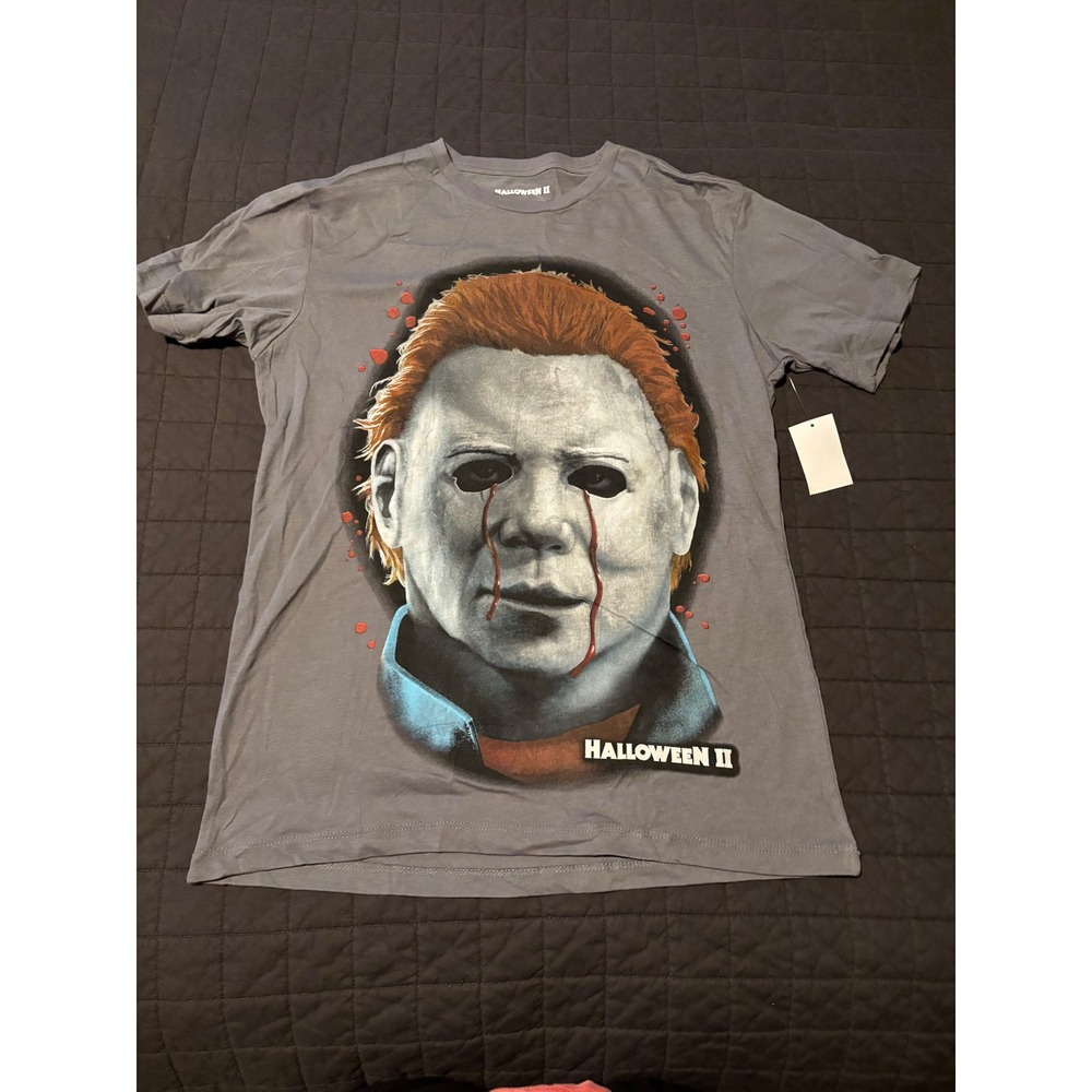 Halloween II Michael Myers Graphic T Shirt‎ Universal Studios - Size S